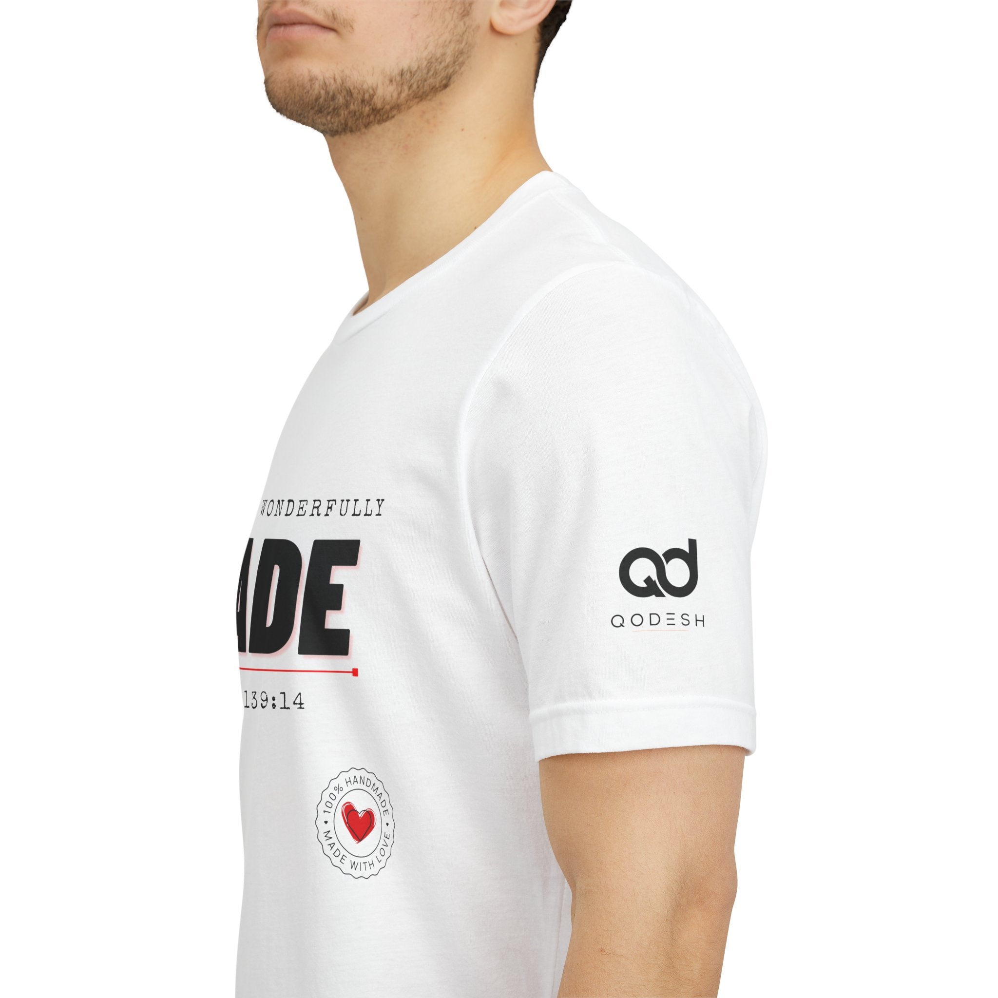 Kingdom Culture Statement Tee — "Fearfully & Wonderfully Made" Psalm 139:14 Christian Tee