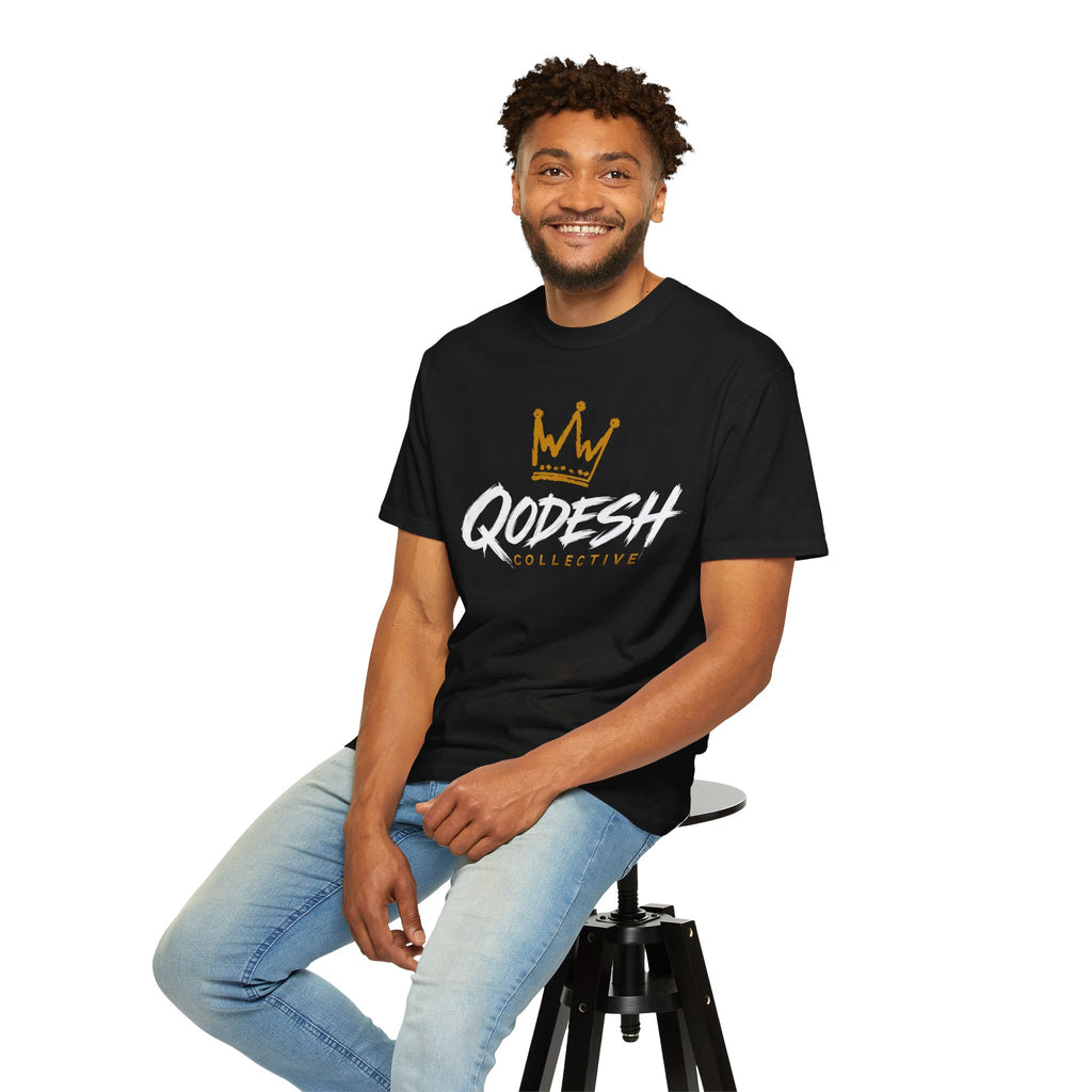 Qodesh Collective Crown T-Shirt — Graphic Logo Tee