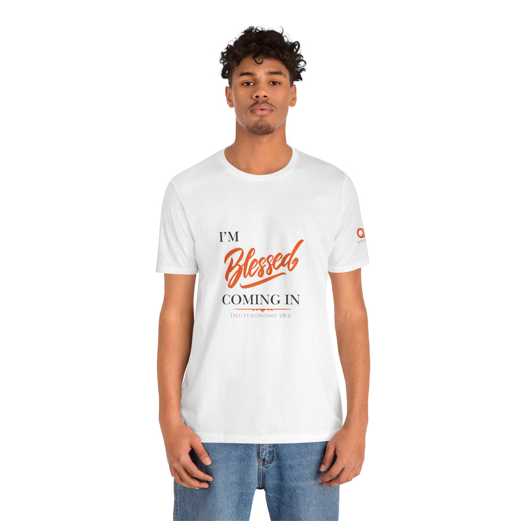 Blessed Tee — “I’m Blessed” Inspirational Short Sleeve Shirt
