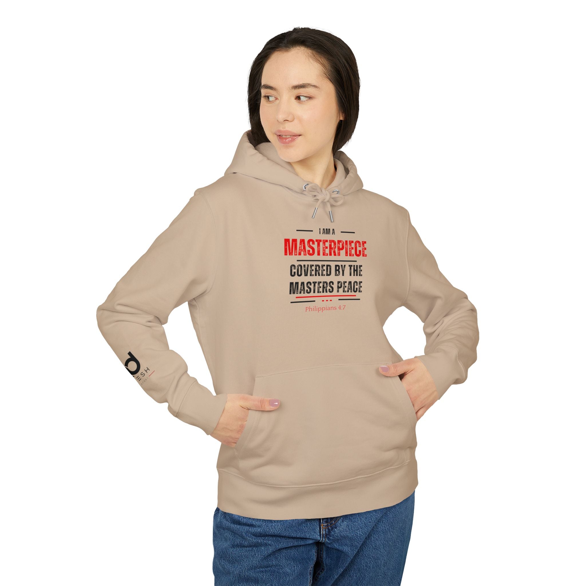 Masterpiece Hoodie - "I Am a Masterpiece" Inspirational Christian Pullover