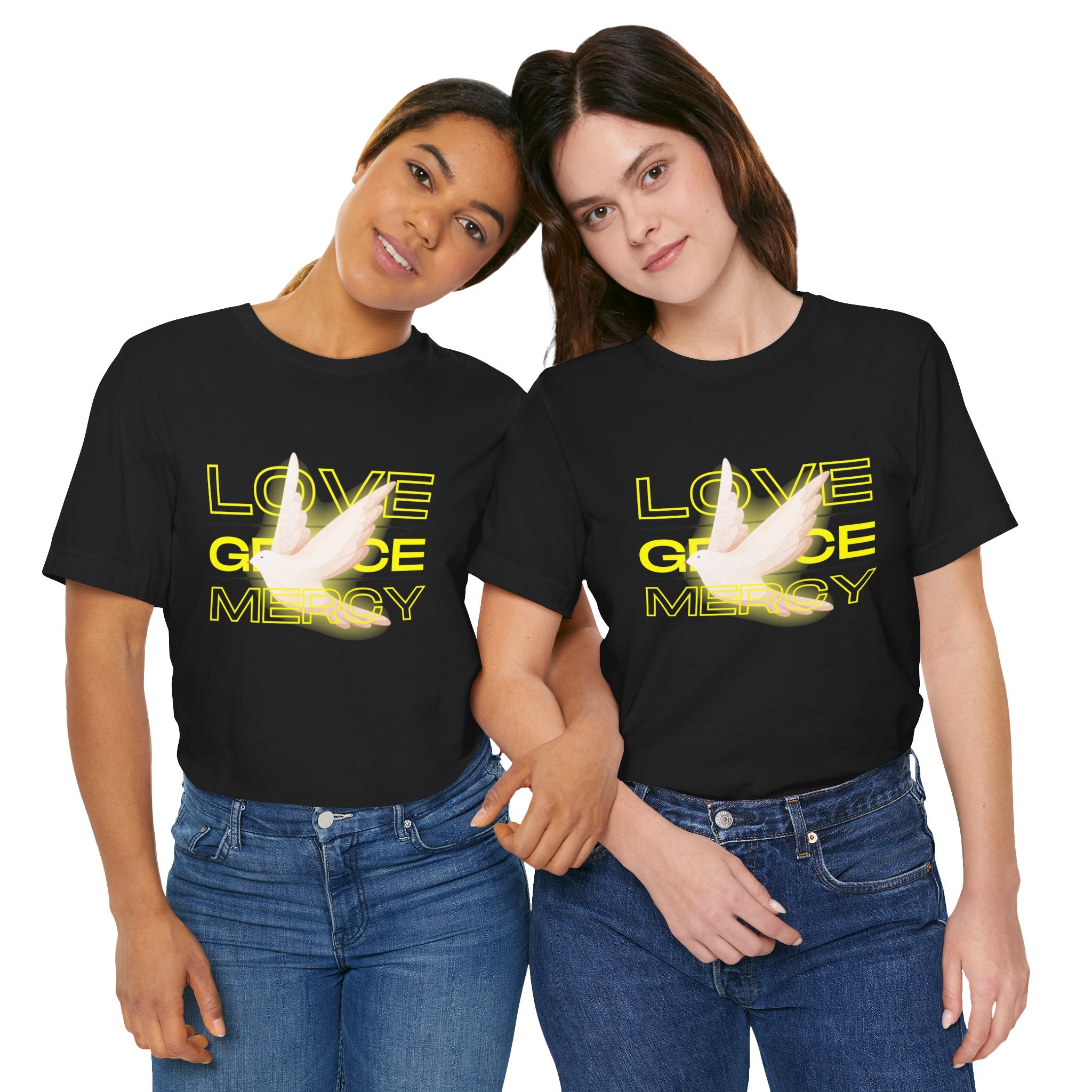 Kingdom Culture Statement Tee — Dove Graphic Inspirational Christian Tee