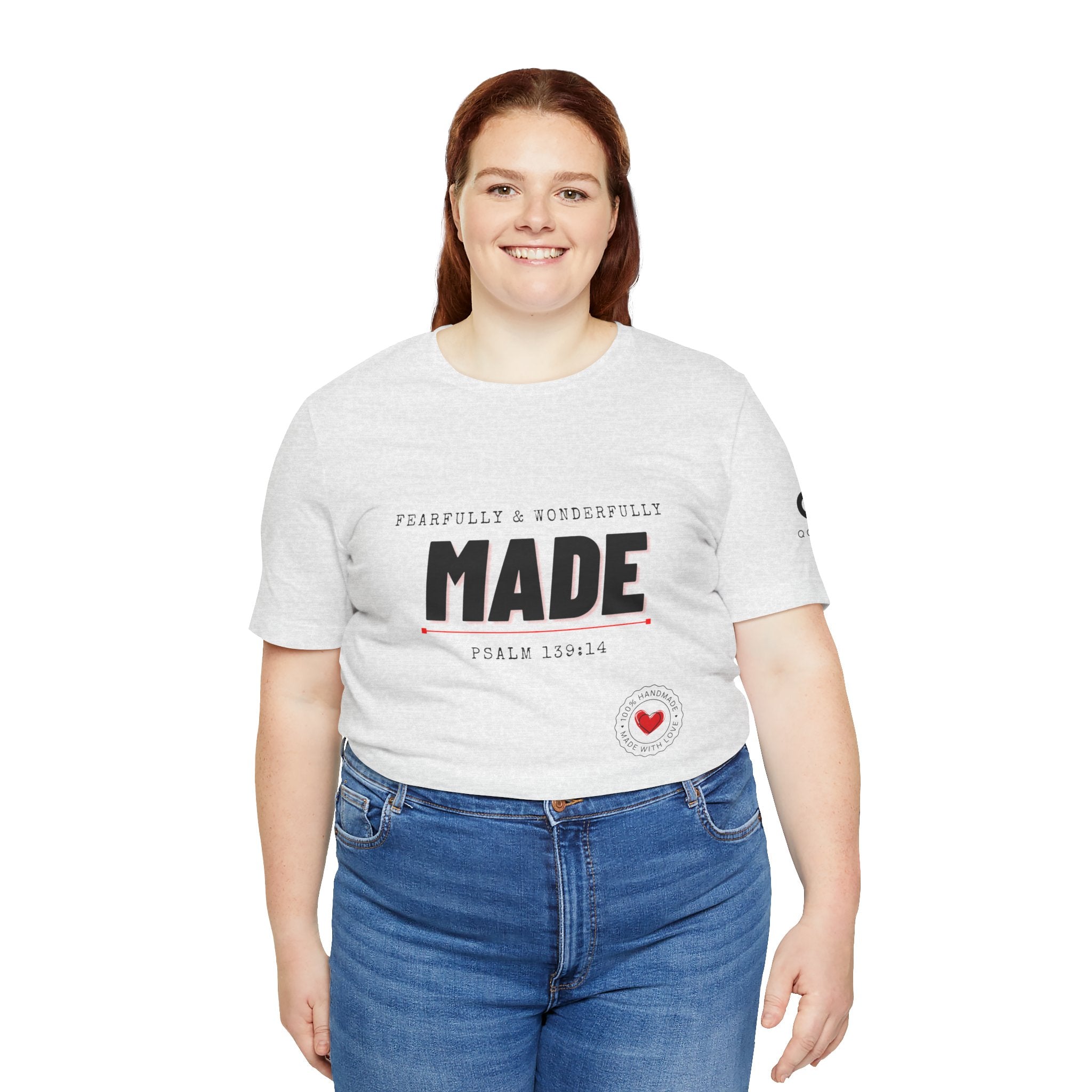 Kingdom Culture Statement Tee — "Fearfully & Wonderfully Made" Psalm 139:14 Christian Tee