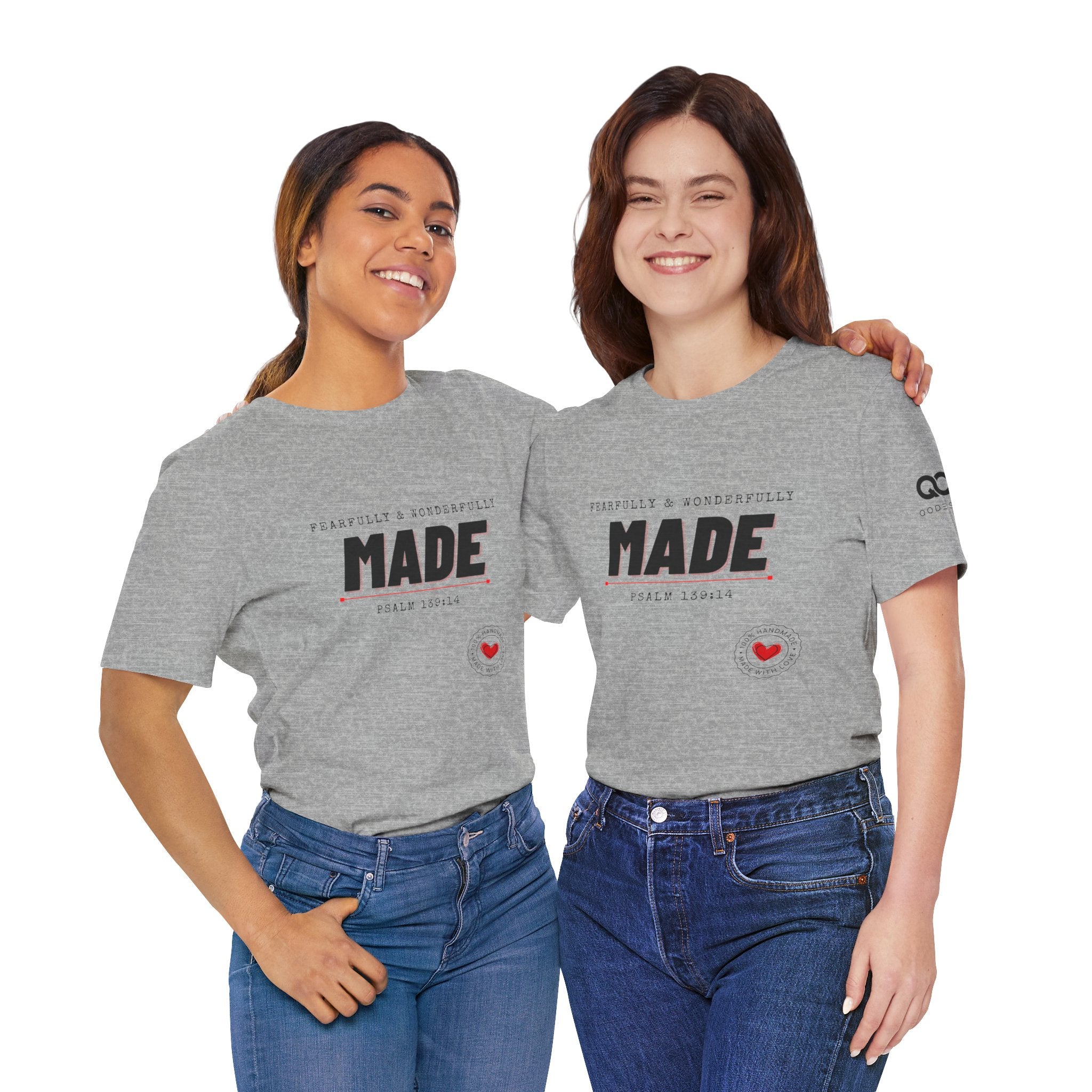 Kingdom Culture Statement Tee — "Fearfully & Wonderfully Made" Psalm 139:14 Christian Tee