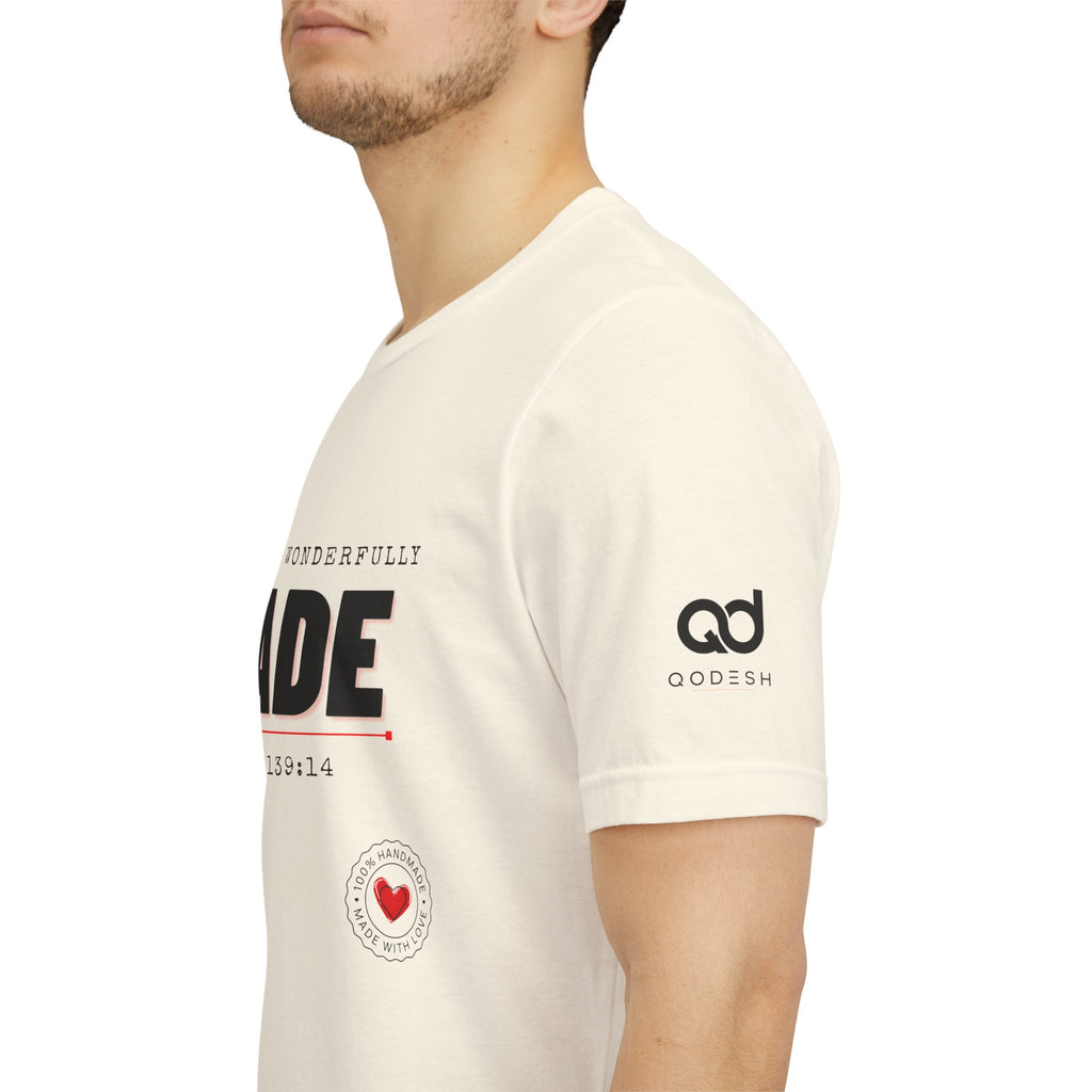 Kingdom Culture Statement Tee — "Fearfully & Wonderfully Made" Psalm 139:14 Christian Tee