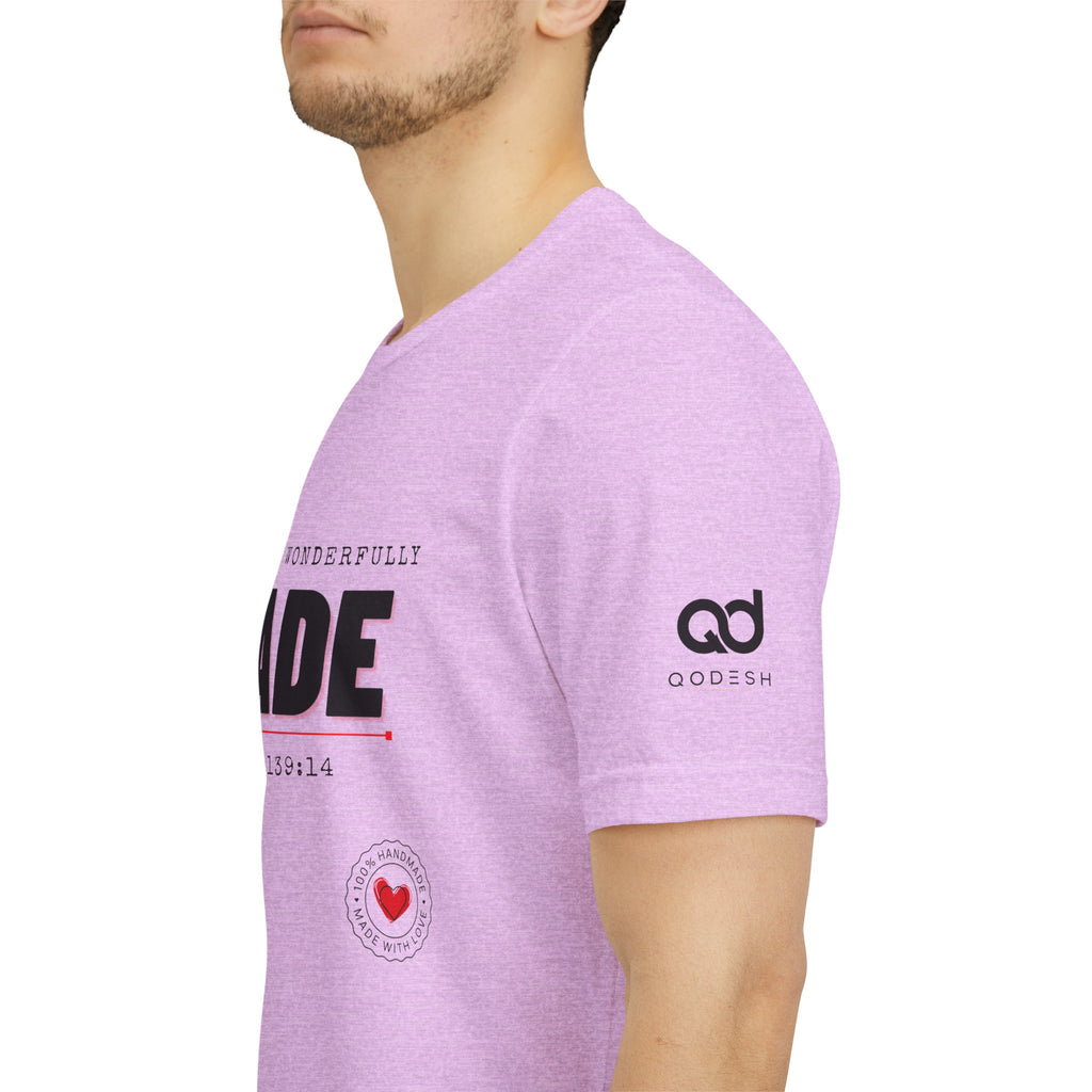 Kingdom Culture Statement Tee — "Fearfully & Wonderfully Made" Psalm 139:14 Christian Tee