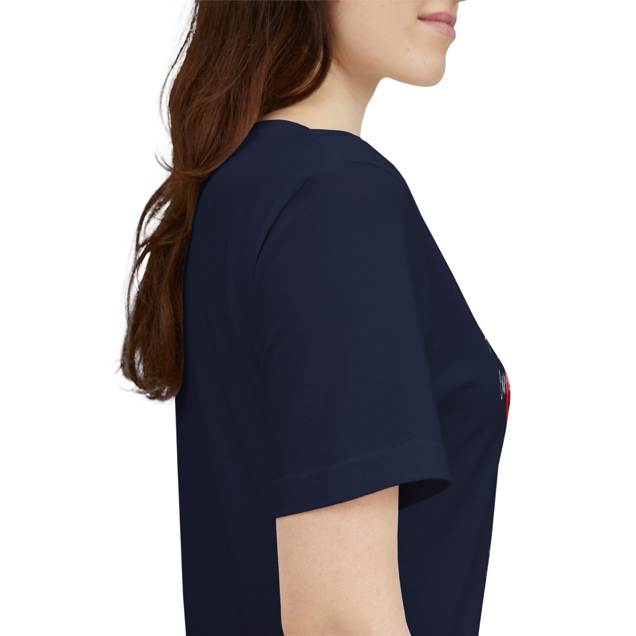 Faith & Finance T-Shirt — Red Dollar Currency Design (Hebrews 11:6)