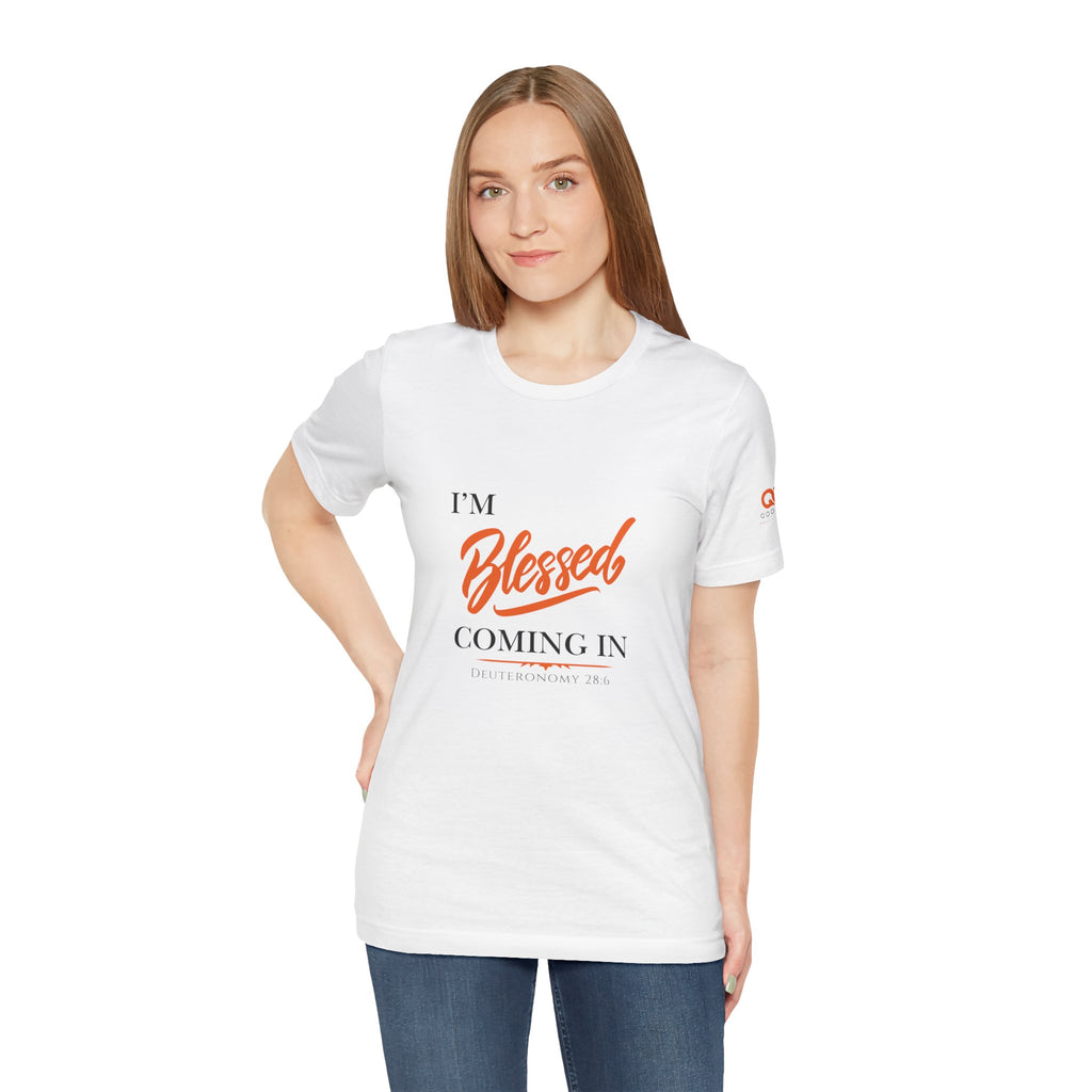Blessed Tee — “I’m Blessed” Inspirational Short Sleeve Shirt