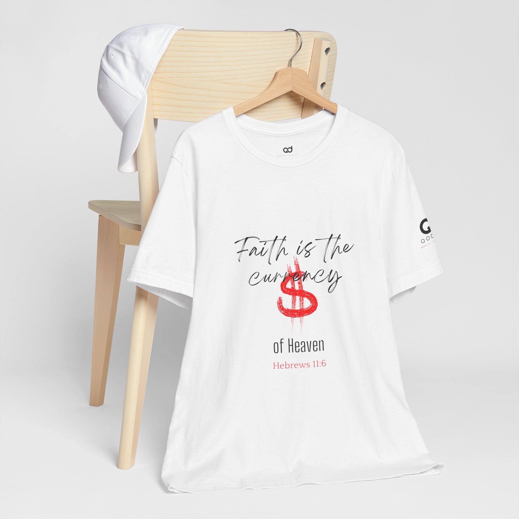 Faith Is the Currency T‑Shirt — Biblical Hebrews 11:6 Christian Tee