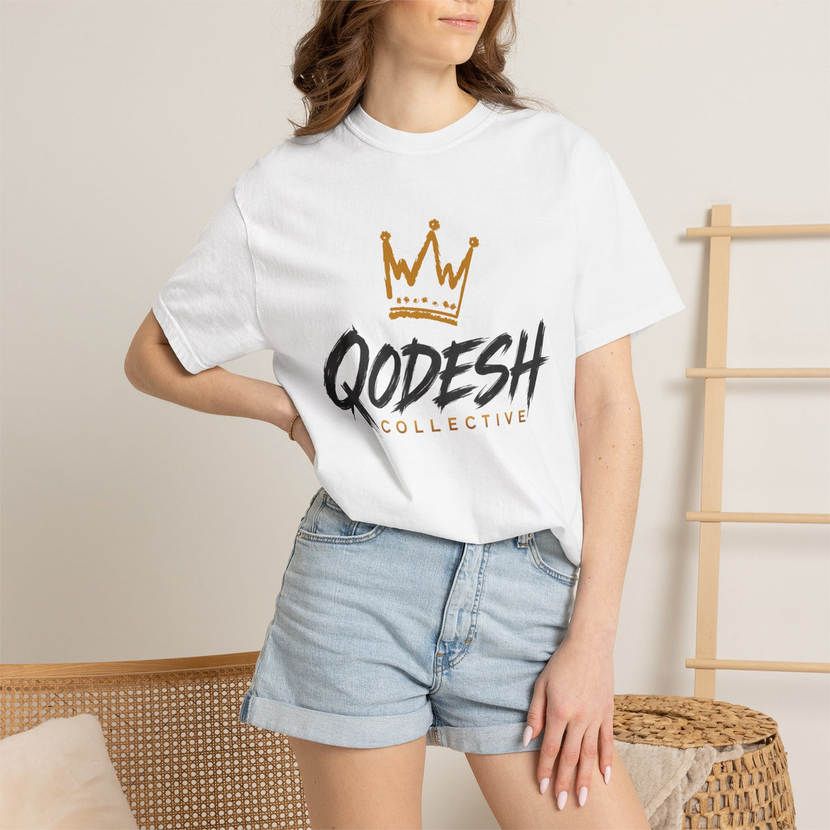Qodesh Collective Crown T-Shirt — Faith-Inspired Graphic Tee