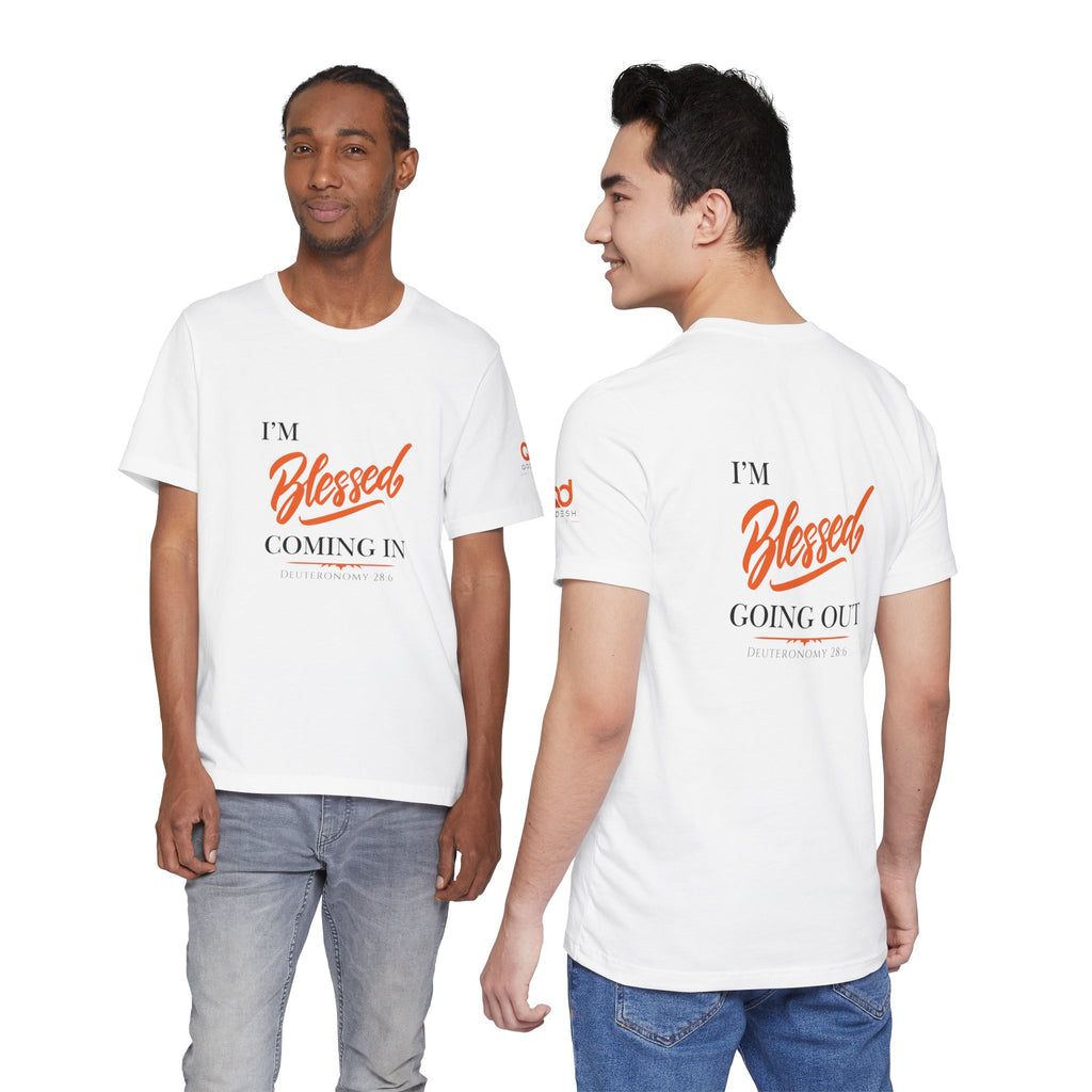 Blessed Tee — “I’m Blessed” Inspirational Short Sleeve Shirt