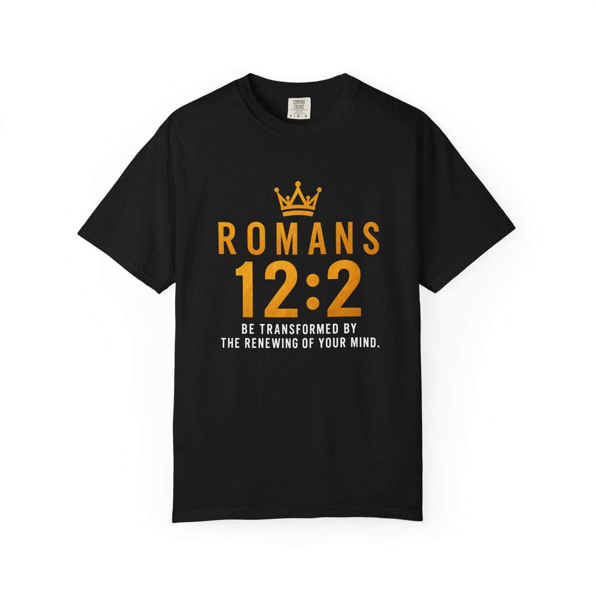 Romans 12:2 Inspirational Faith Tee (Be Transformed)