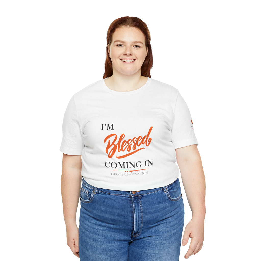 Blessed Tee — “I’m Blessed” Inspirational Short Sleeve Shirt
