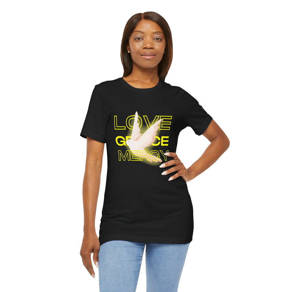Kingdom Culture Statement Tee — Dove Graphic Inspirational Christian Tee