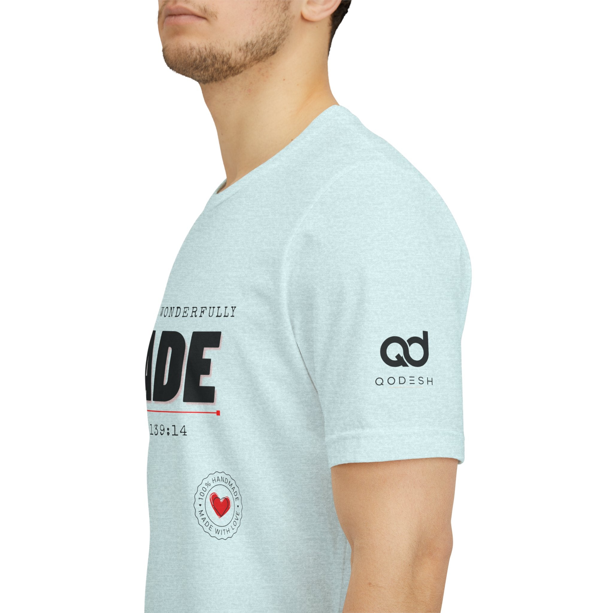 Kingdom Culture Statement Tee — "Fearfully & Wonderfully Made" Psalm 139:14 Christian Tee