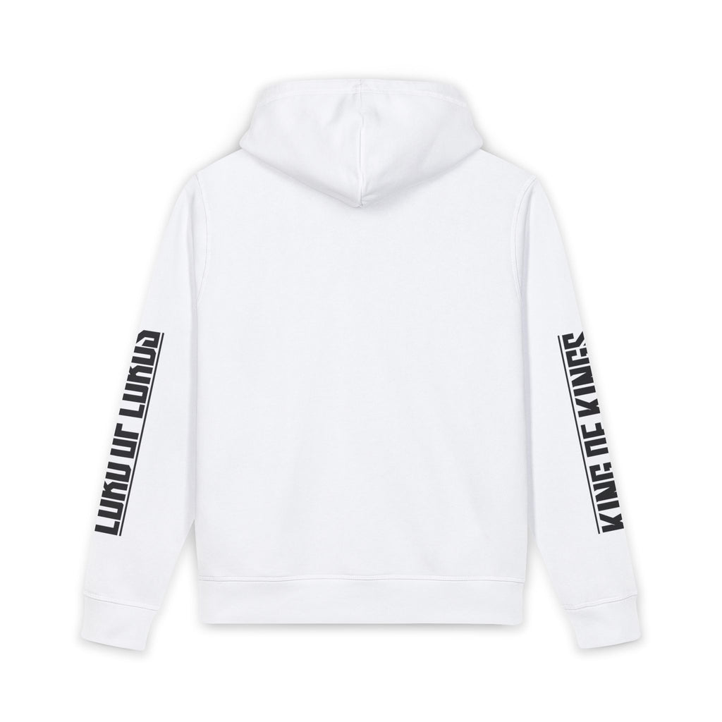Yeshua King of Kings Hoodie (Grey & White)