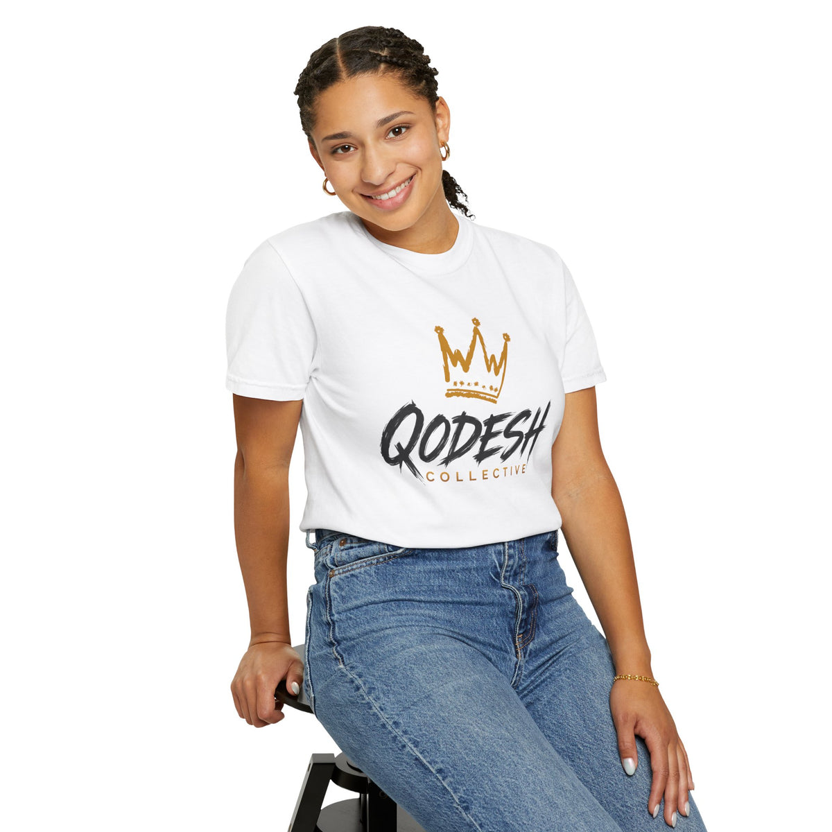 Qodesh Collective Crown T-Shirt — Faith-Inspired Graphic Tee