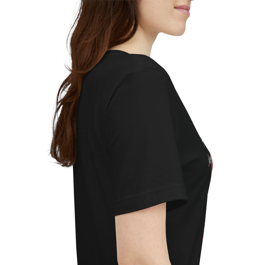 Faith & Finance T-Shirt — Red Dollar Currency Design (Hebrews 11:6)