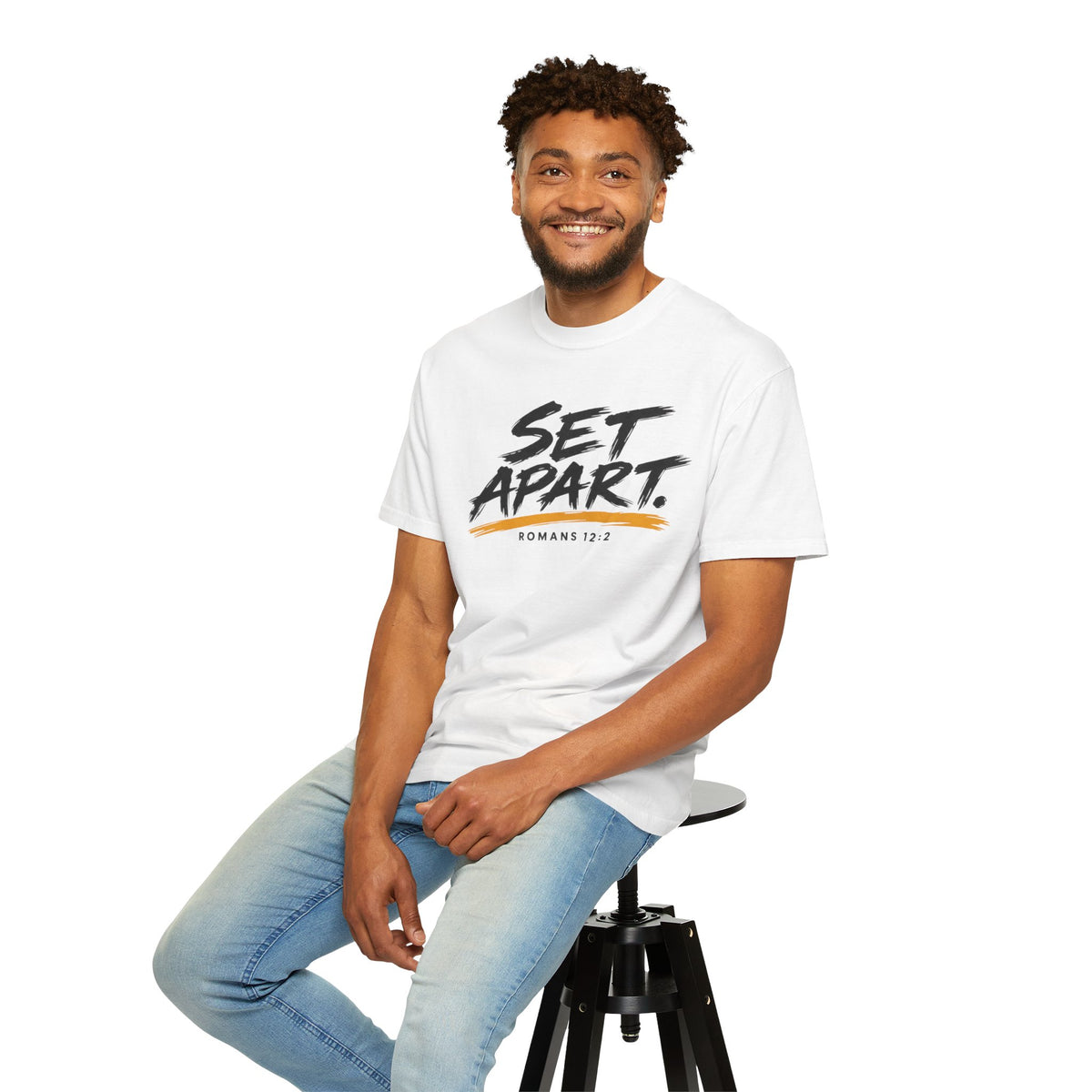 Set Apart T-Shirt — “Set Apart” Romans 12:2 Christian Tee