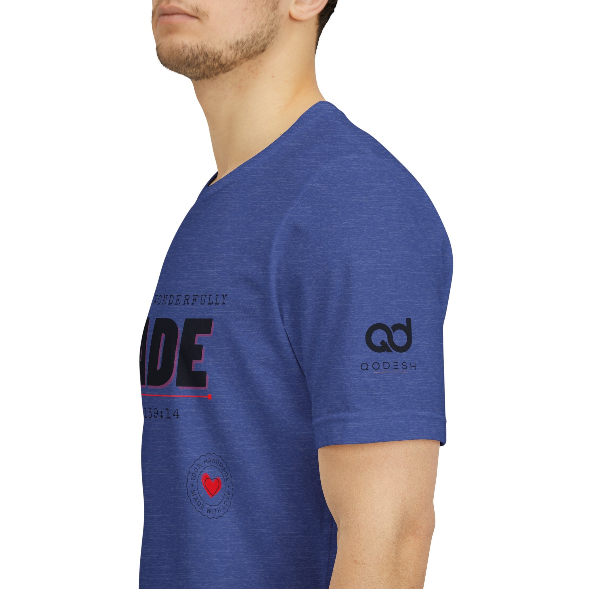 Kingdom Culture Statement Tee — "Fearfully & Wonderfully Made" Psalm 139:14 Christian Tee