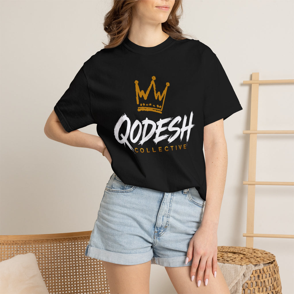 Qodesh Collective Crown T-Shirt — Graphic Logo Tee