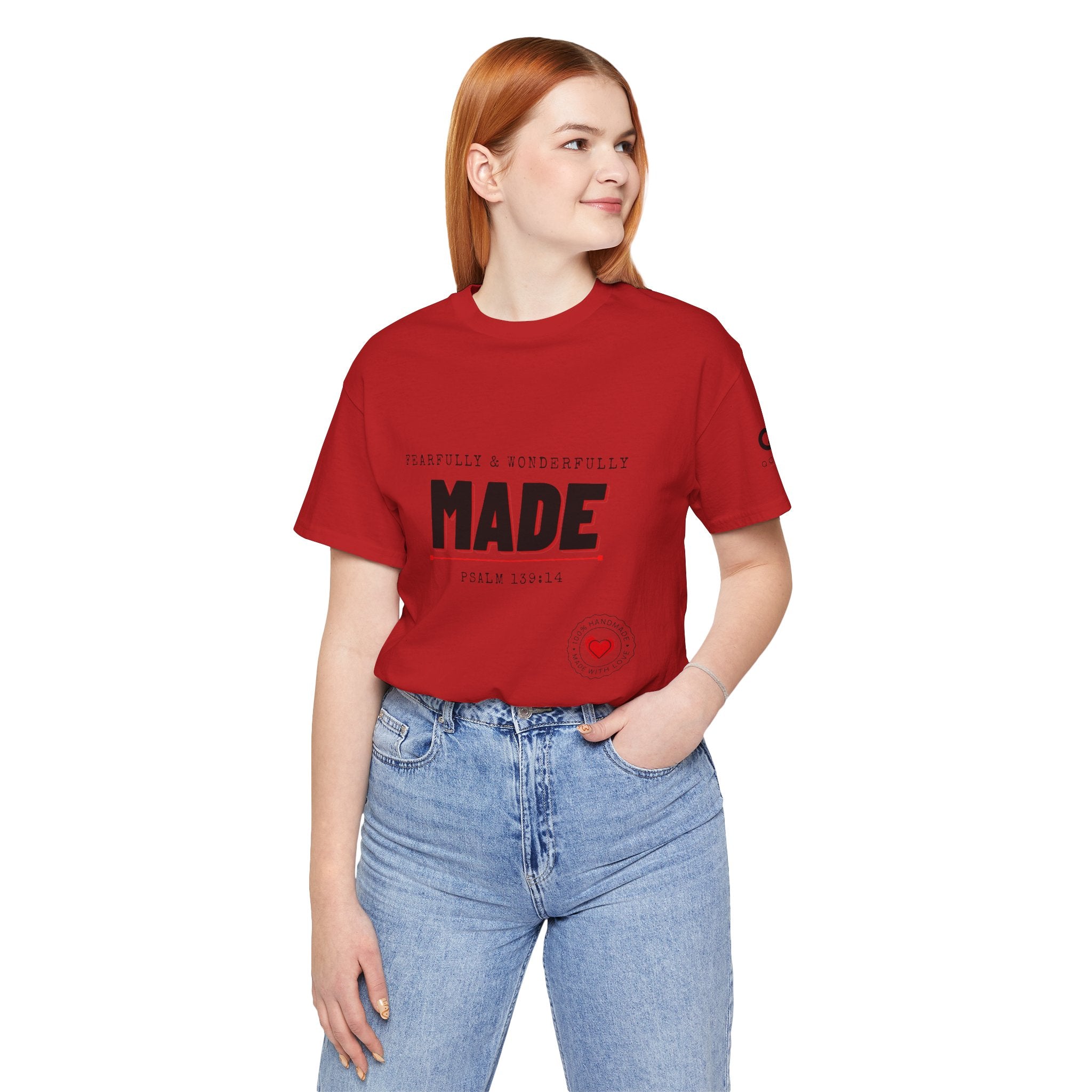 Kingdom Culture Statement Tee — "Fearfully & Wonderfully Made" Psalm 139:14 Christian Tee