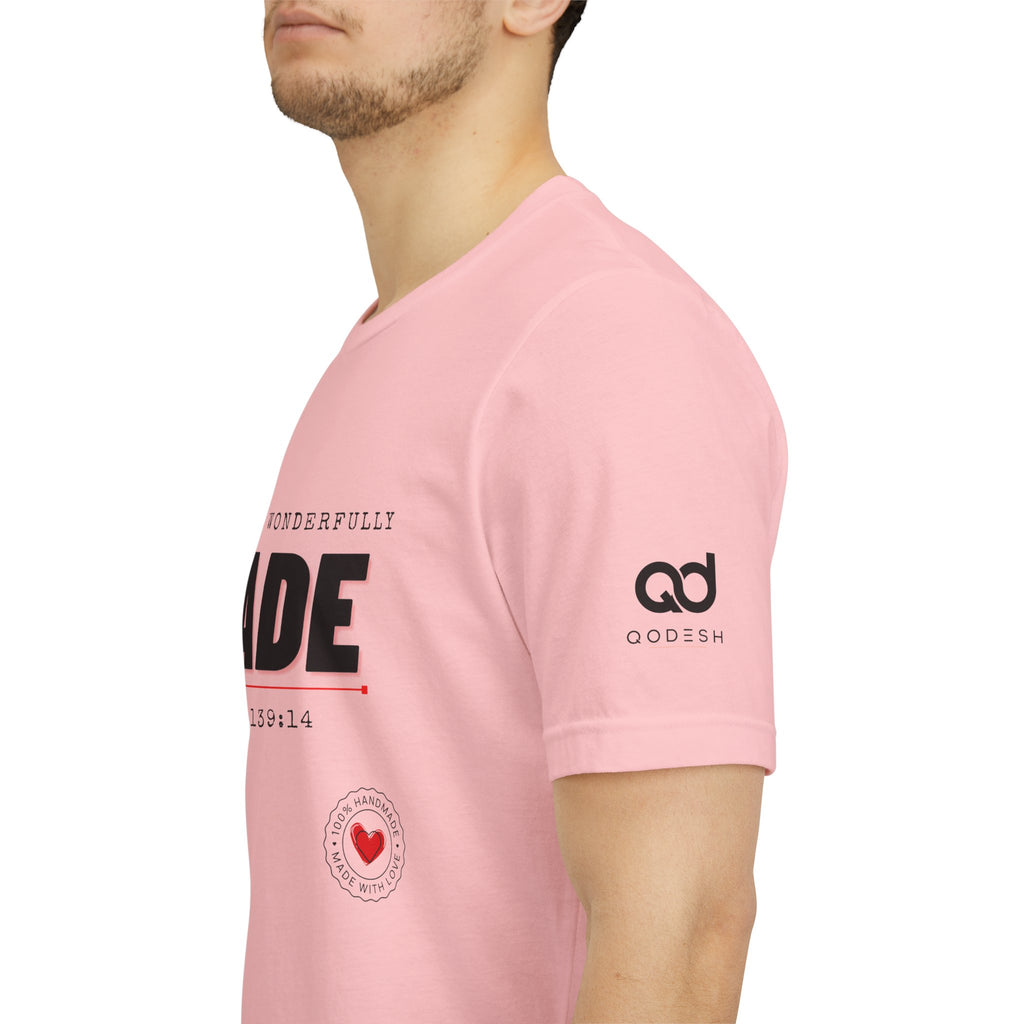 Kingdom Culture Statement Tee — "Fearfully & Wonderfully Made" Psalm 139:14 Christian Tee
