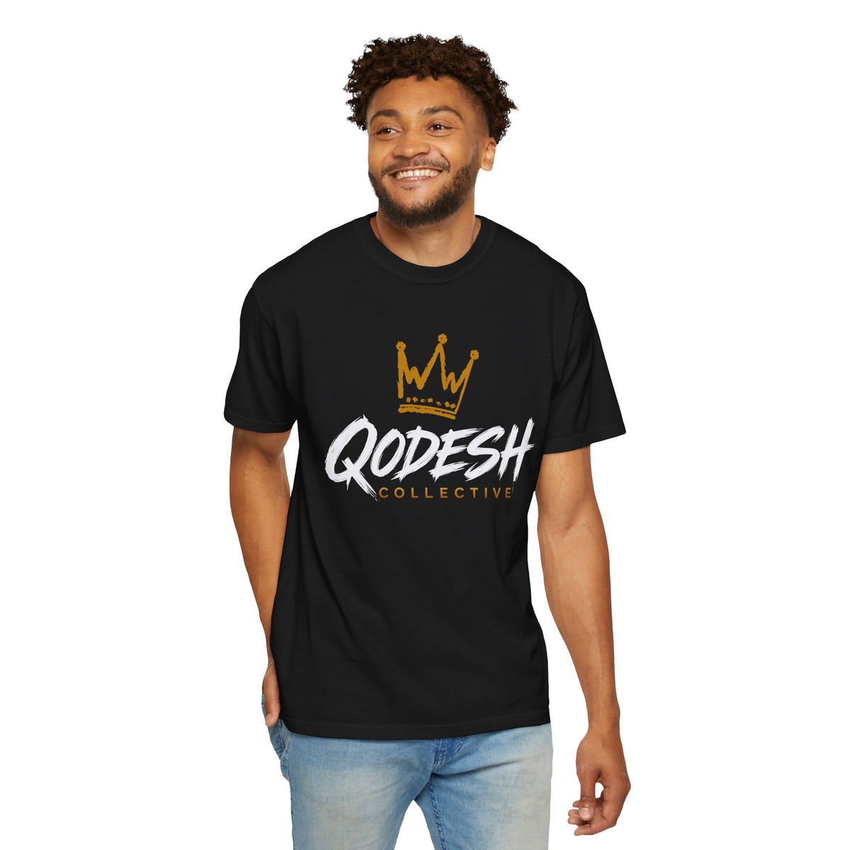 Qodesh Collective Crown T-Shirt — Graphic Logo Tee