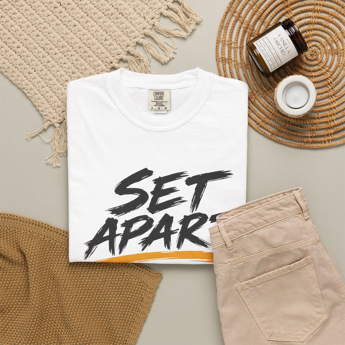 Set Apart T-Shirt — “Set Apart” Romans 12:2 Christian Tee