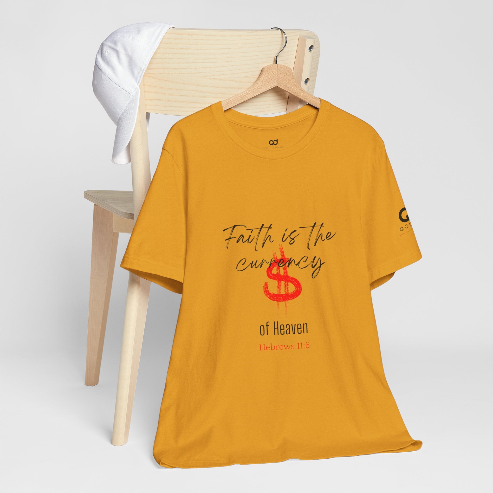 Faith Is the Currency T‑Shirt — Biblical Hebrews 11:6 Christian Tee