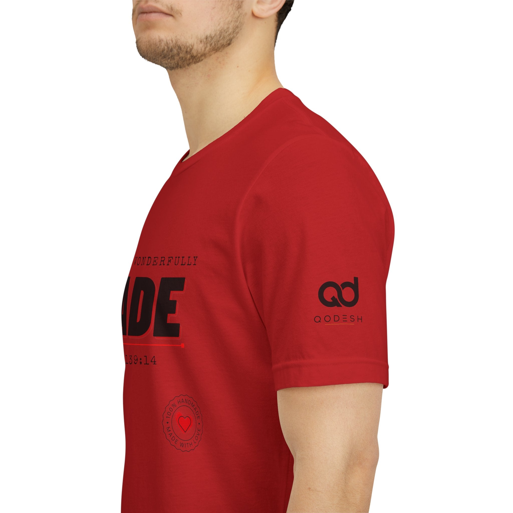 Kingdom Culture Statement Tee — "Fearfully & Wonderfully Made" Psalm 139:14 Christian Tee