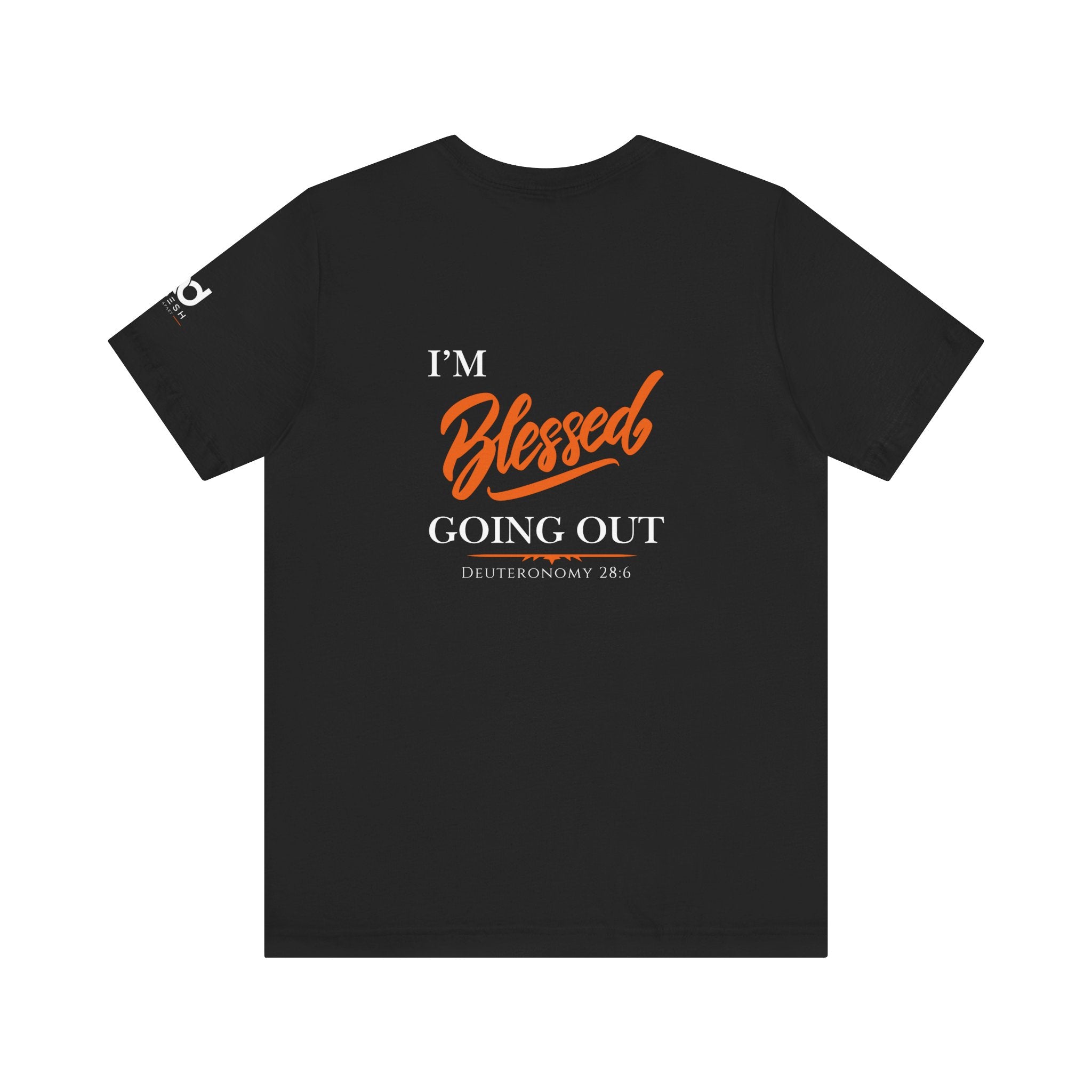 Blessed Script Tee — Inspirational 'Blessed' Short Sleeve T-Shirt