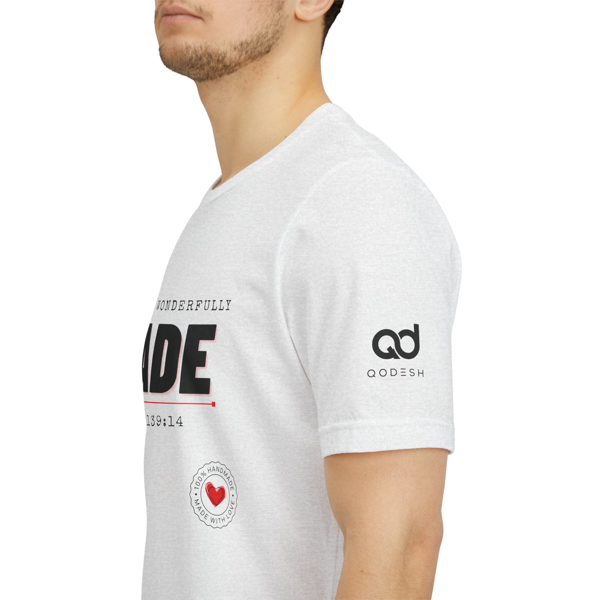 Kingdom Culture Statement Tee — "Fearfully & Wonderfully Made" Psalm 139:14 Christian Tee