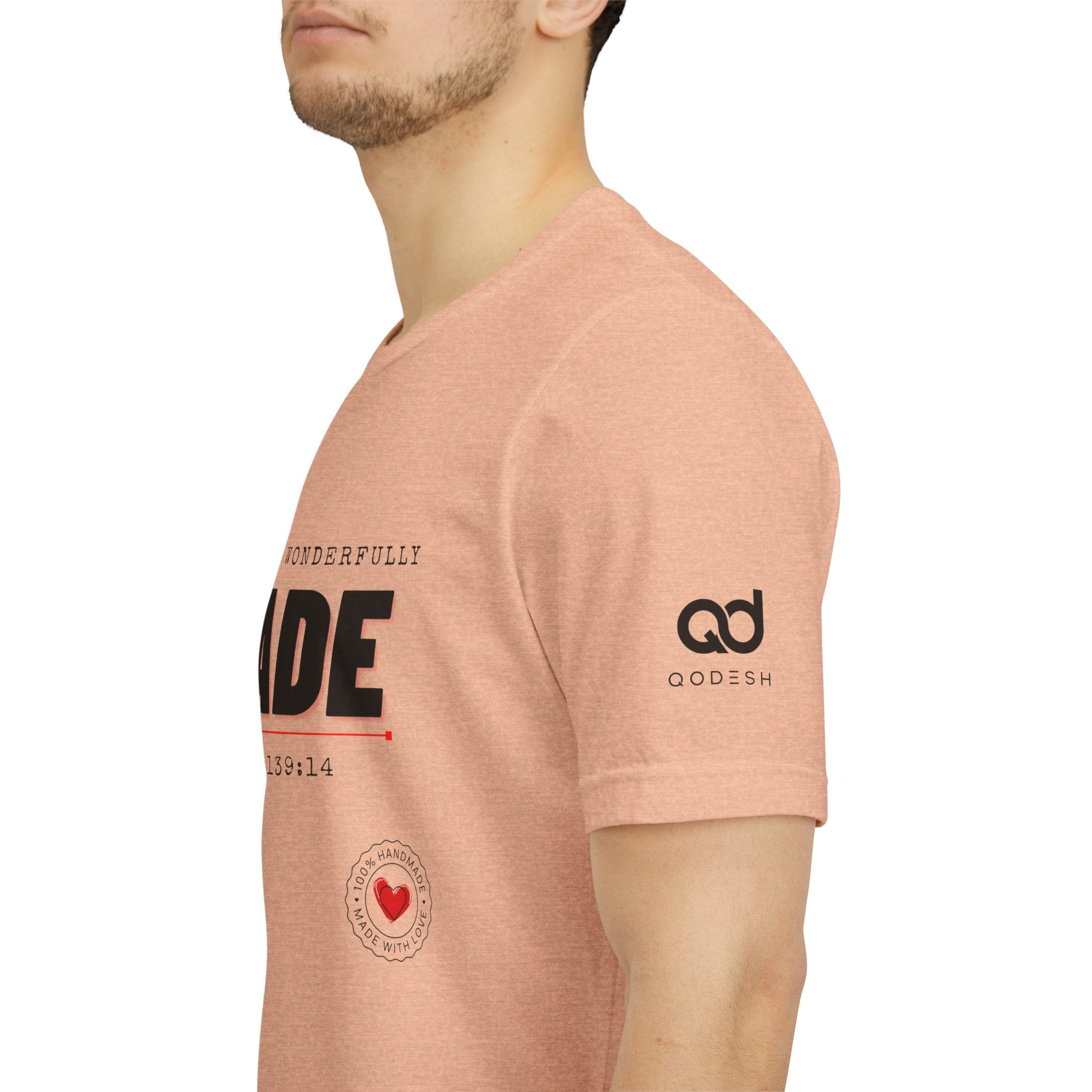 Kingdom Culture Statement Tee — "Fearfully & Wonderfully Made" Psalm 139:14 Christian Tee