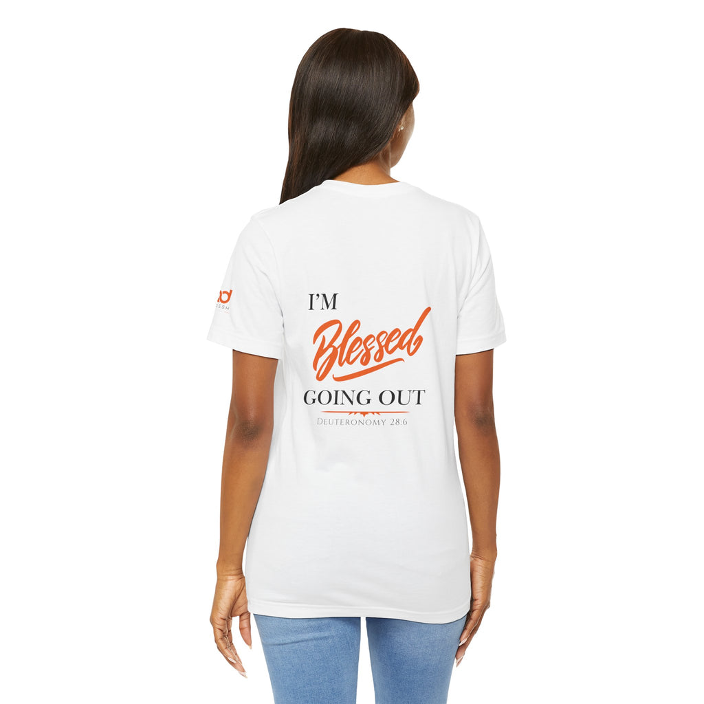 Blessed Tee — “I’m Blessed” Inspirational Short Sleeve Shirt