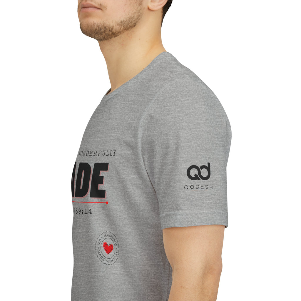 Kingdom Culture Statement Tee — "Fearfully & Wonderfully Made" Psalm 139:14 Christian Tee