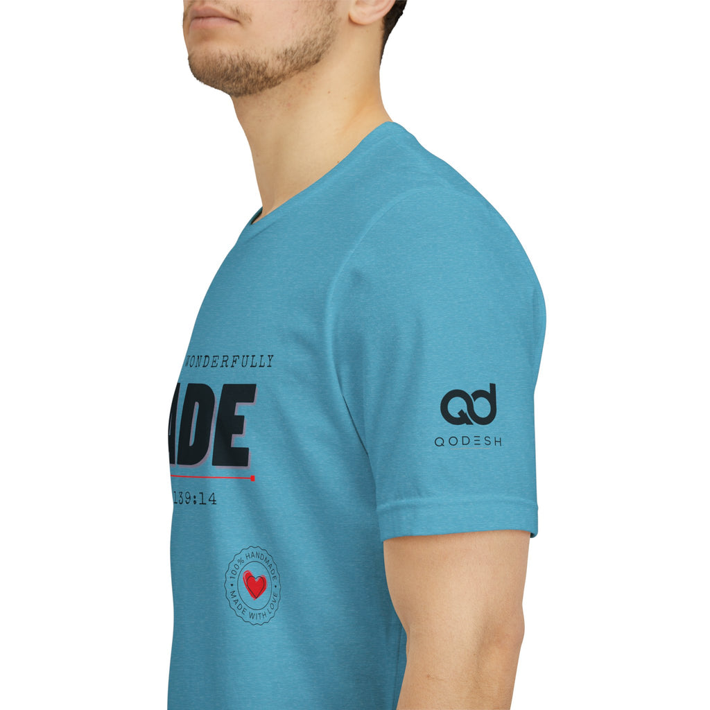 Kingdom Culture Statement Tee — "Fearfully & Wonderfully Made" Psalm 139:14 Christian Tee