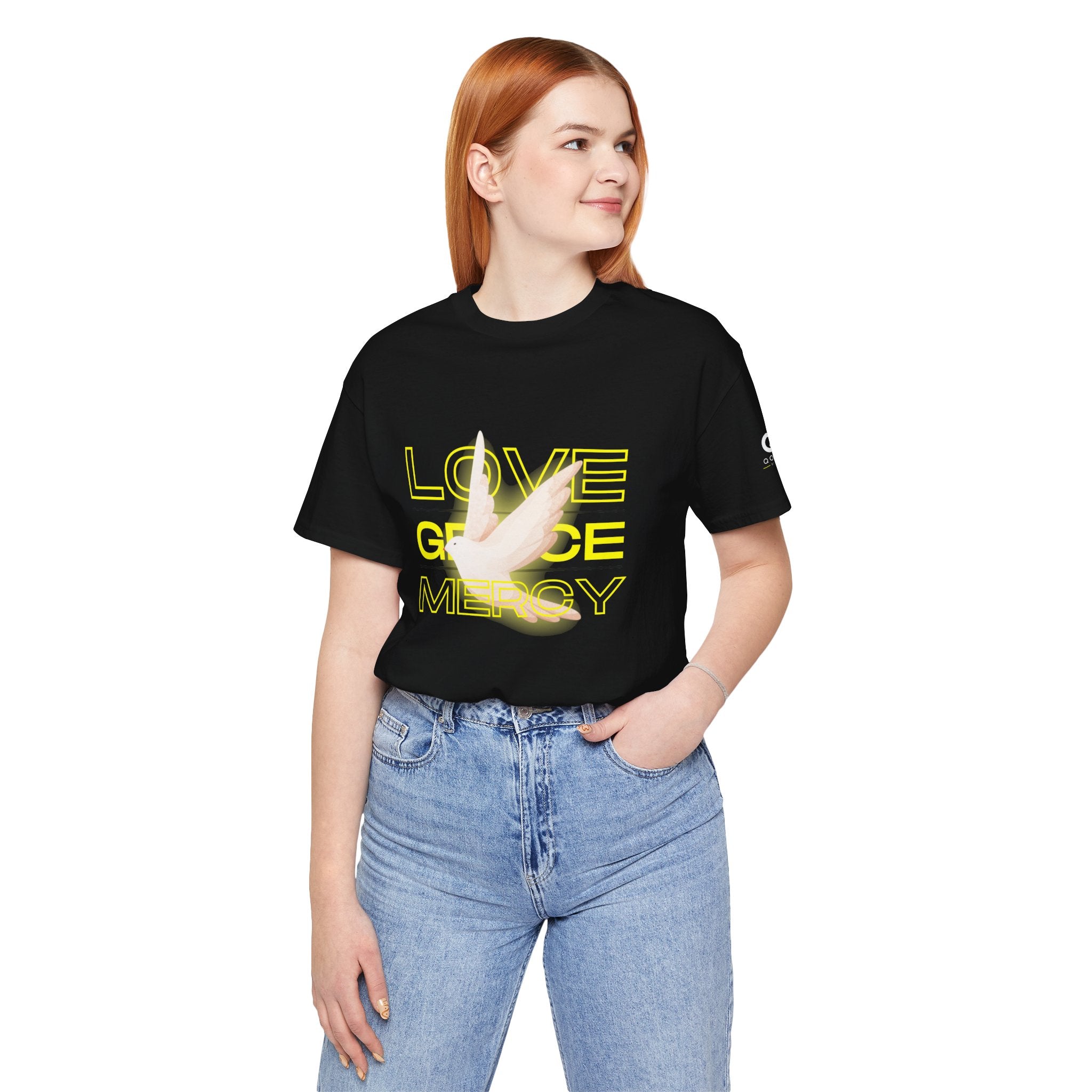 Kingdom Culture Statement Tee — Dove Graphic Inspirational Christian Tee