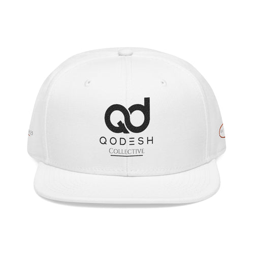 Embroidered Qodesh Set Apart Cap - Premium Faith Inspired Hat Snapback Hat — Minimal Christian Streetwear Logo Cap