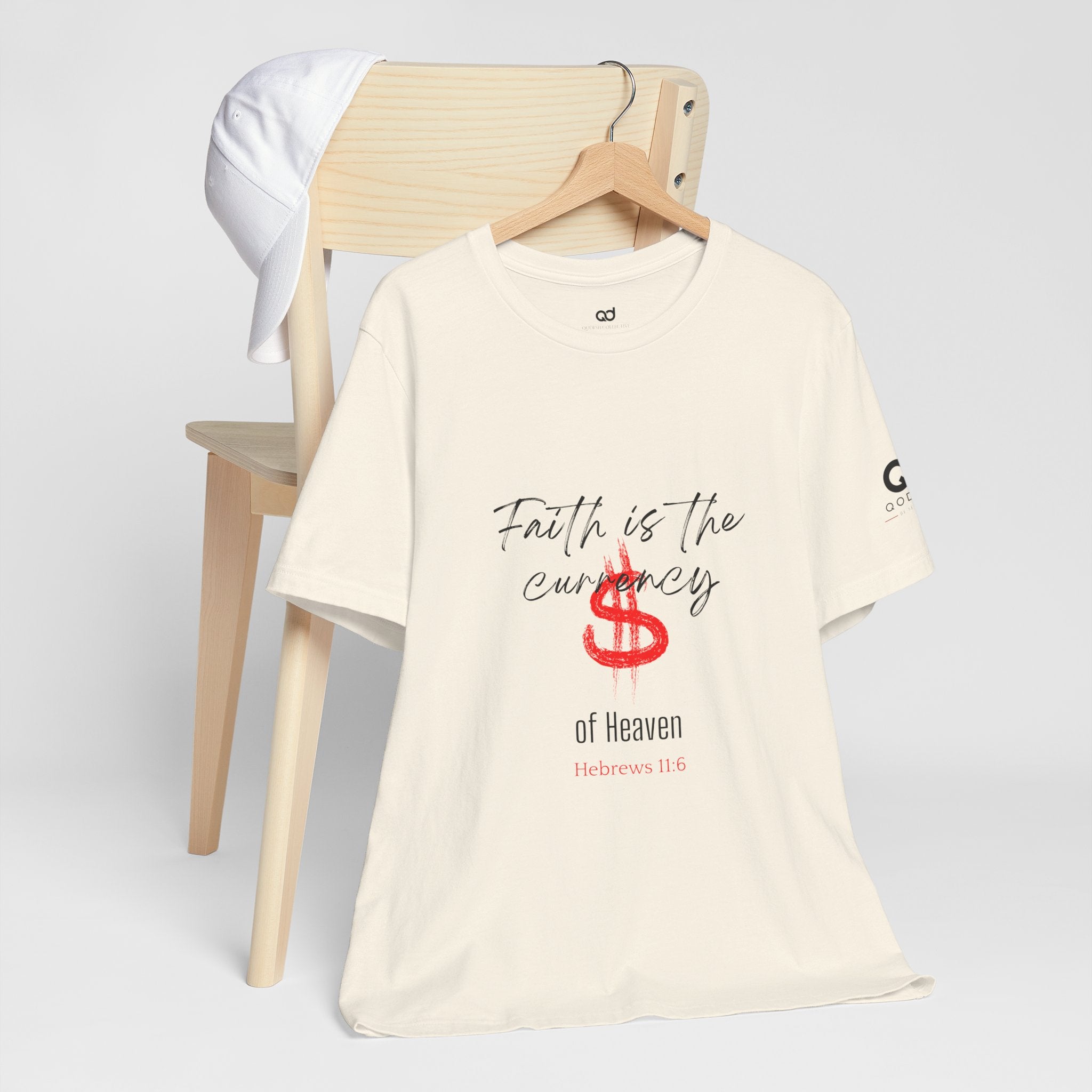 Faith Is the Currency T‑Shirt — Biblical Hebrews 11:6 Christian Tee