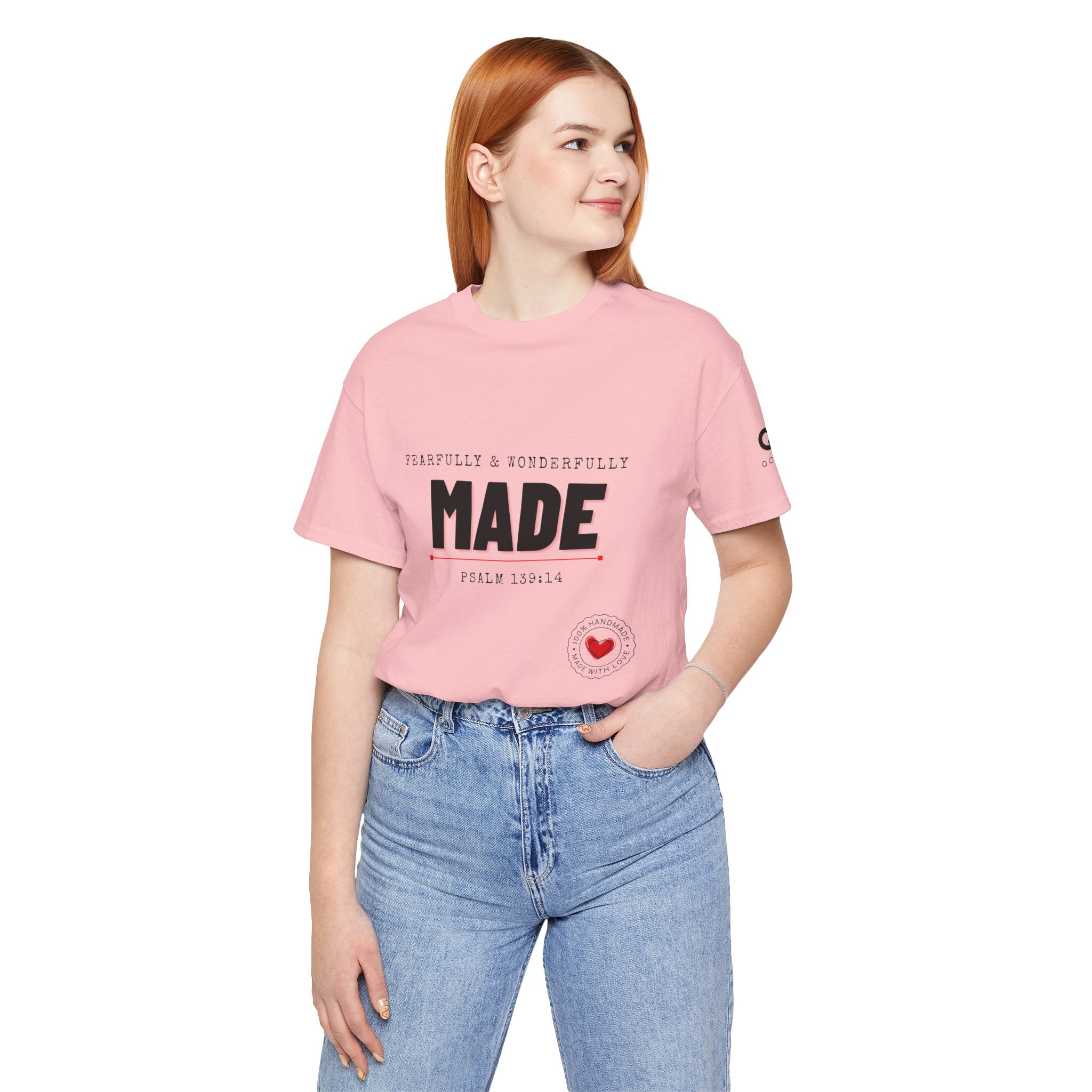 Kingdom Culture Statement Tee — "Fearfully & Wonderfully Made" Psalm 139:14 Christian Tee