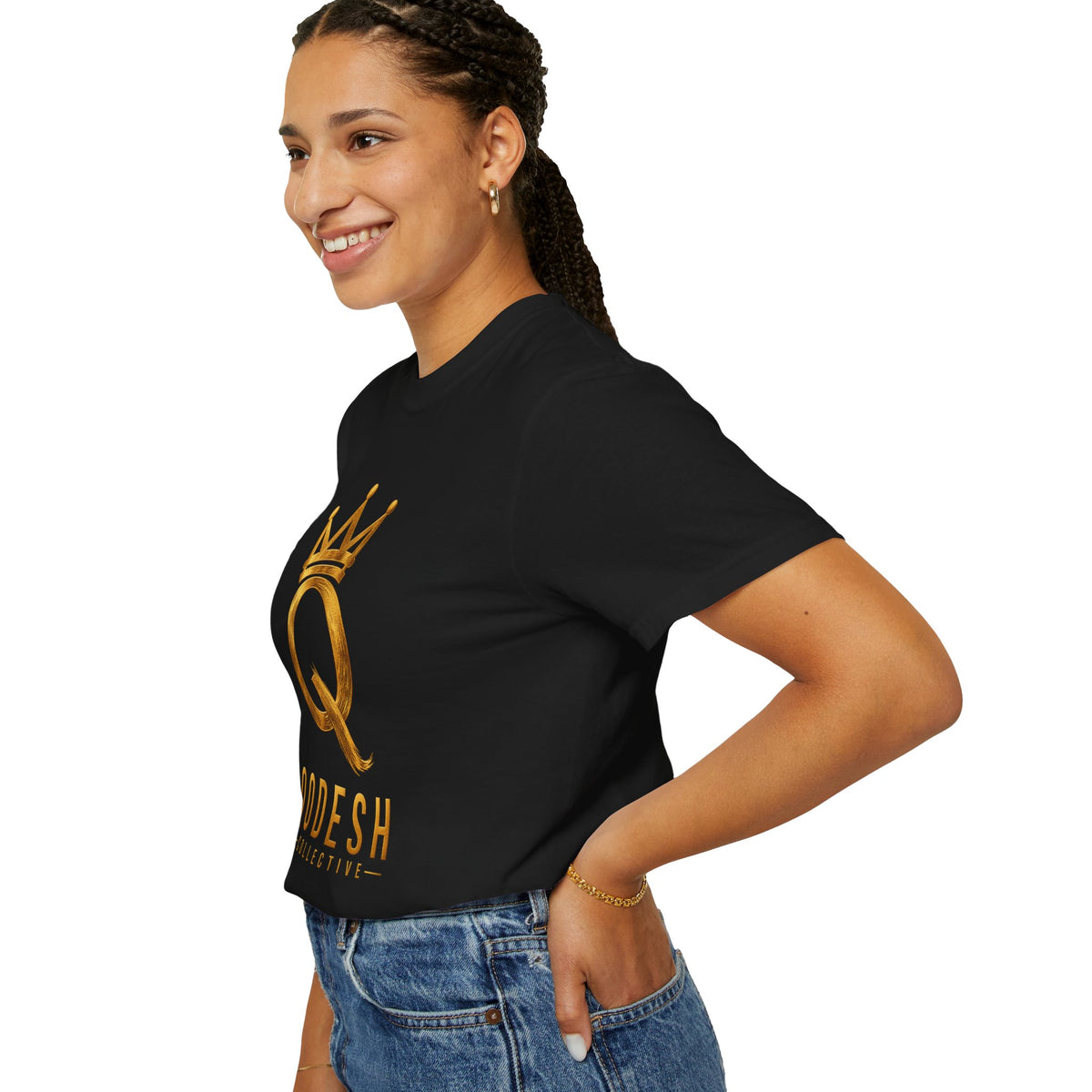 Qodesh Collective Gold Crown T-Shirt