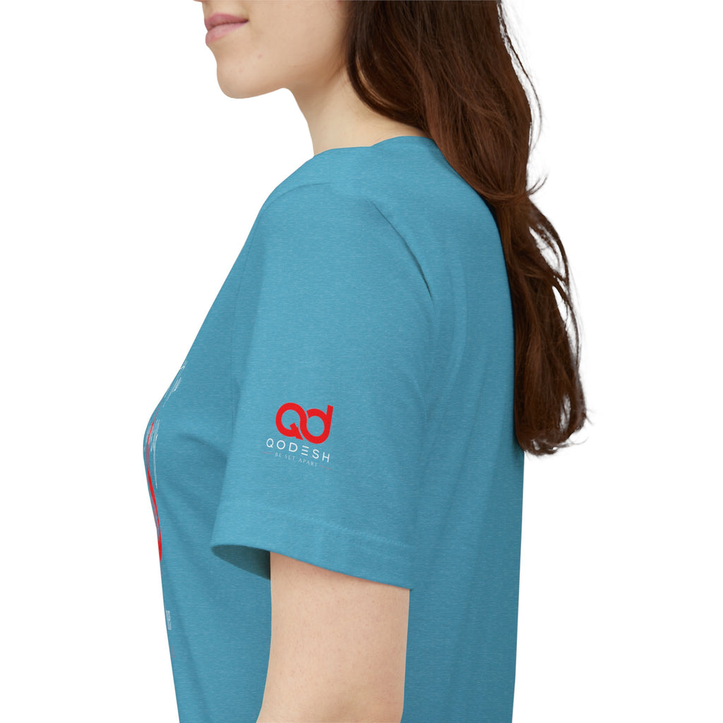 Faith & Finance T-Shirt — Red Dollar Currency Design (Hebrews 11:6)