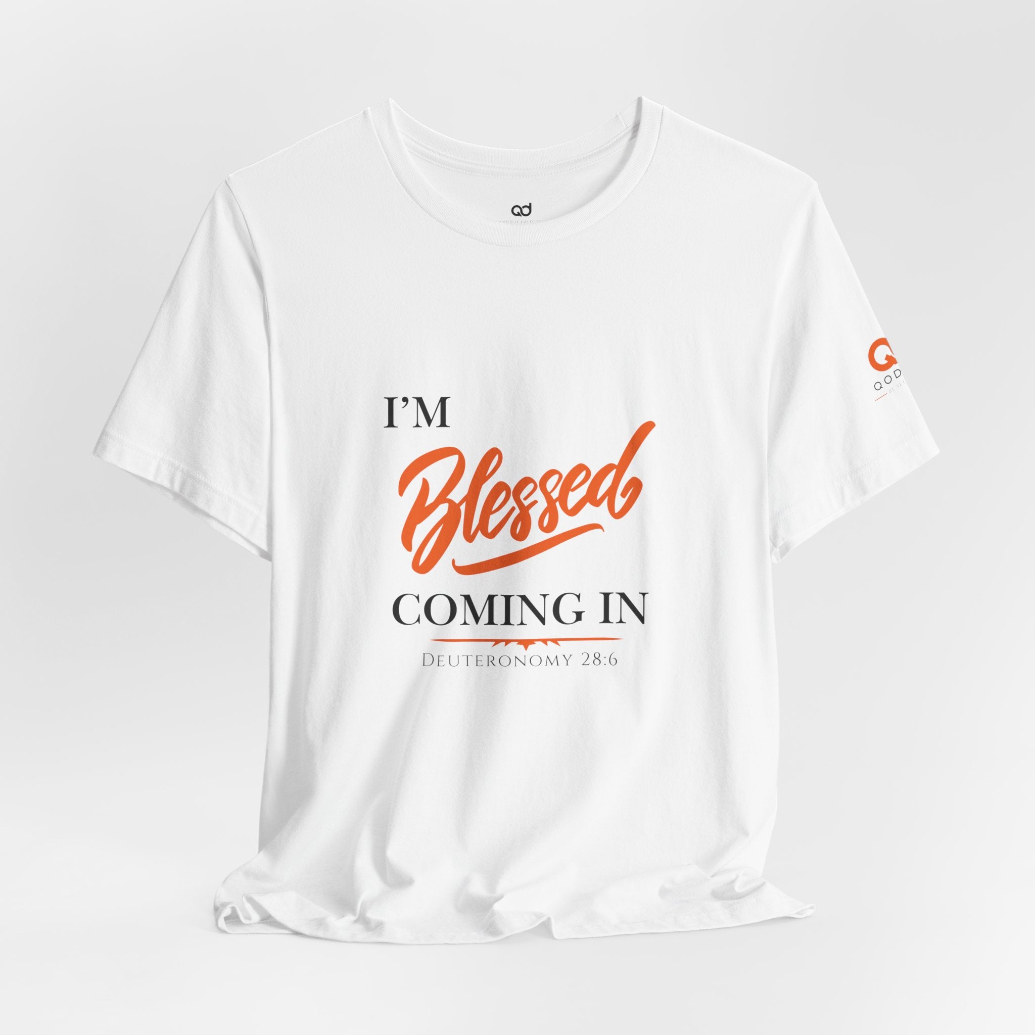 Blessed Tee — “I’m Blessed” Inspirational Short Sleeve Shirt
