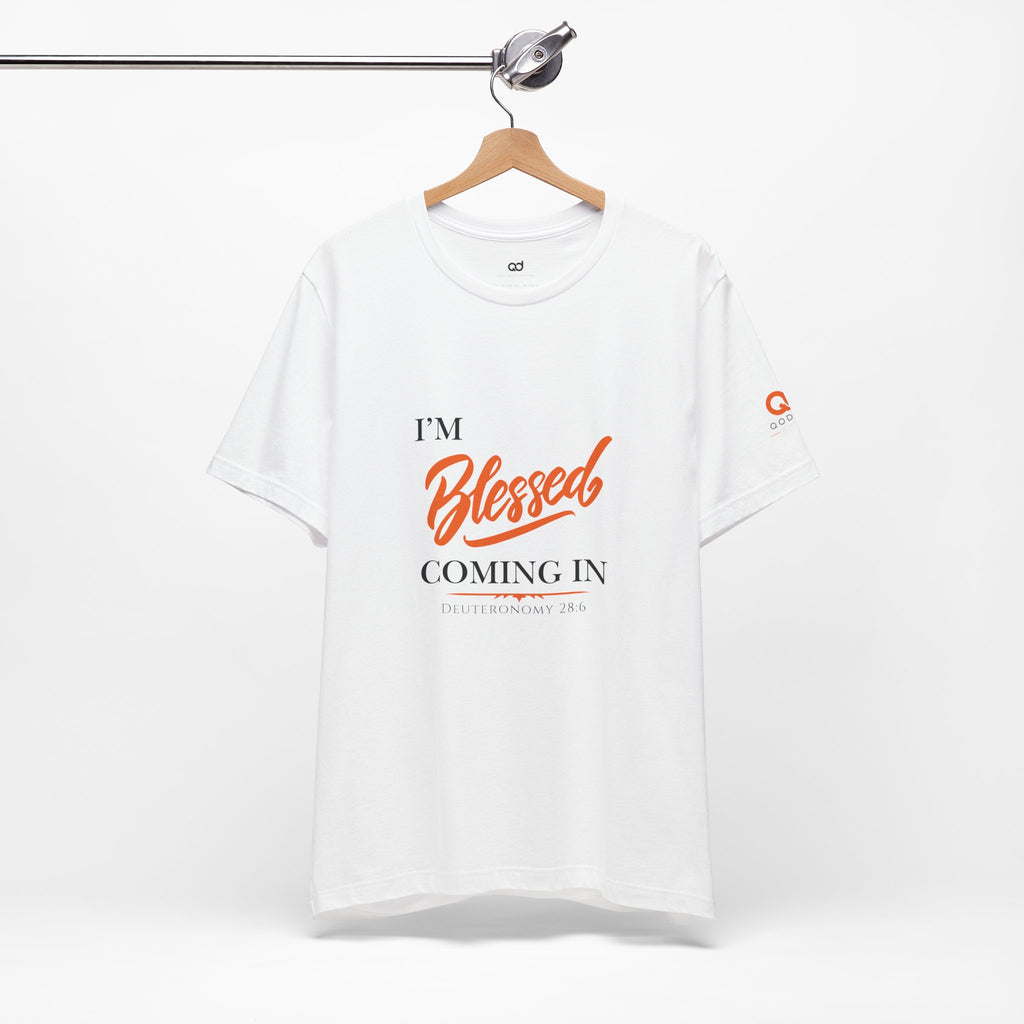 Blessed Tee — “I’m Blessed” Inspirational Short Sleeve Shirt