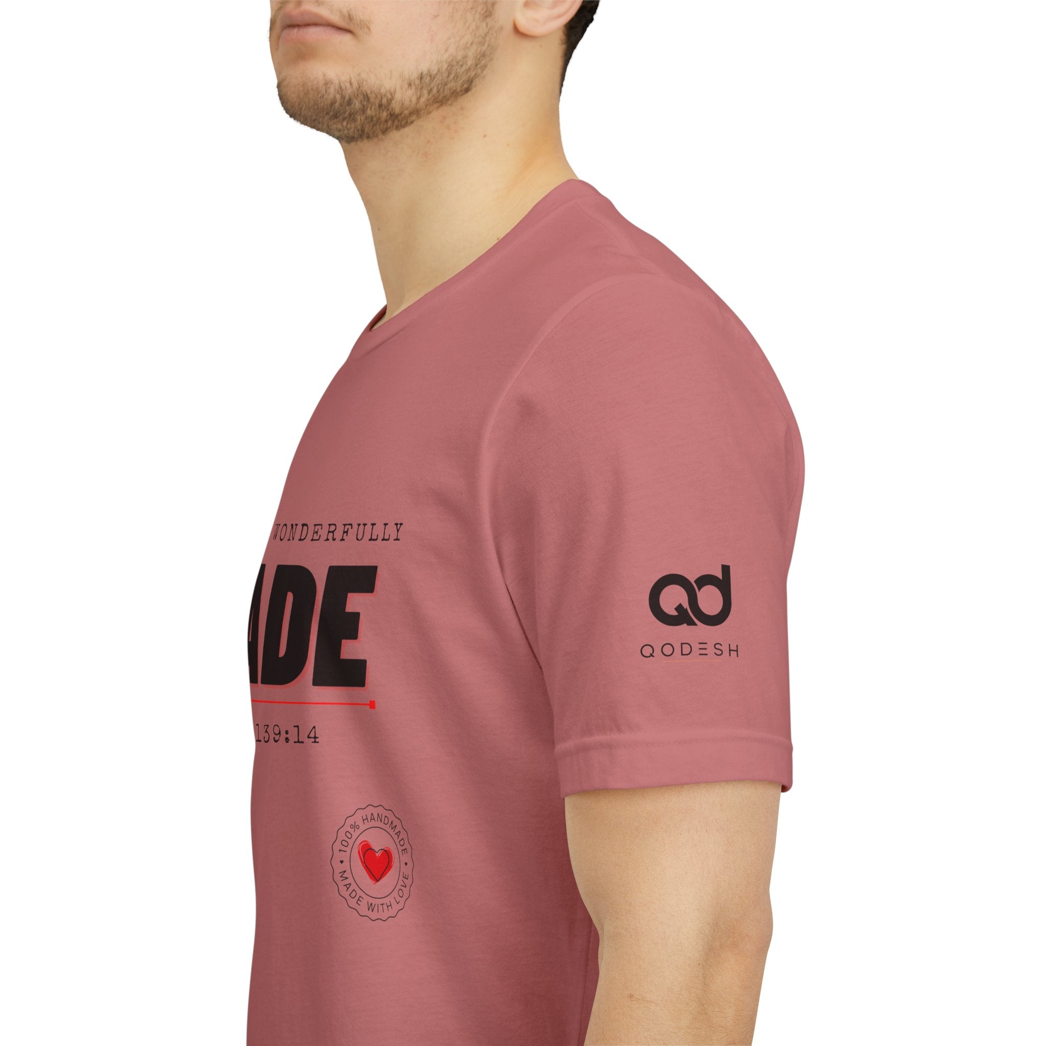 Kingdom Culture Statement Tee — "Fearfully & Wonderfully Made" Psalm 139:14 Christian Tee