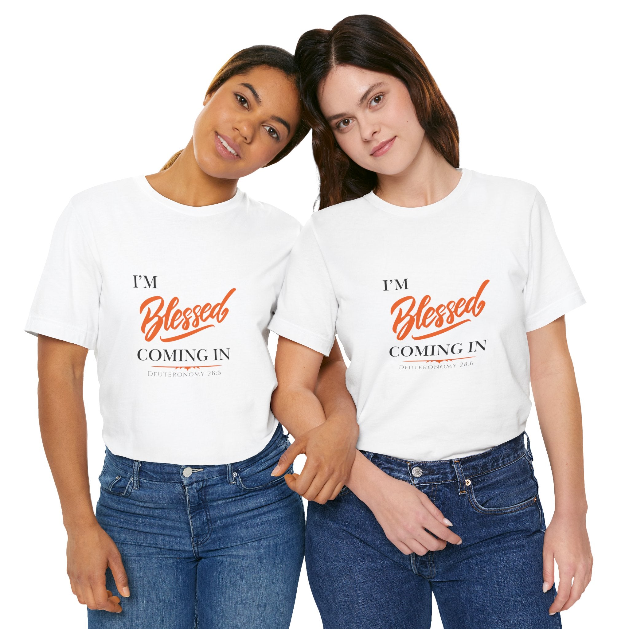 Blessed Tee — “I’m Blessed” Inspirational Short Sleeve Shirt