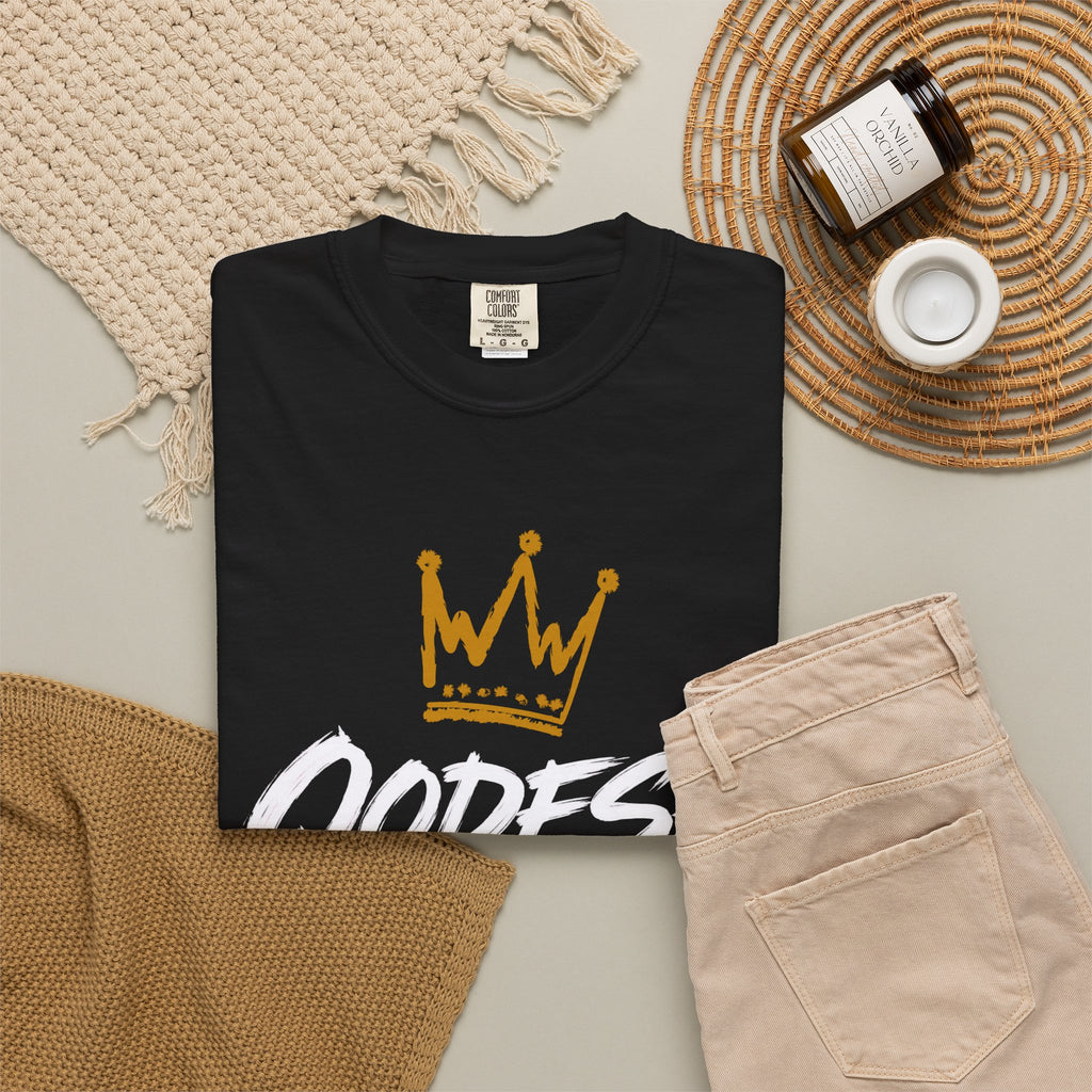 Qodesh Collective Crown T-Shirt — Graphic Logo Tee
