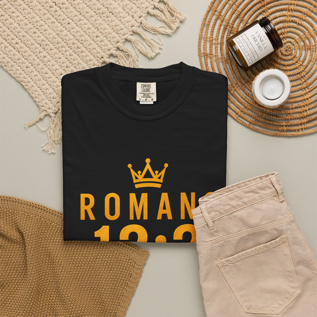 Romans 12:2 Inspirational Faith Tee (Be Transformed)