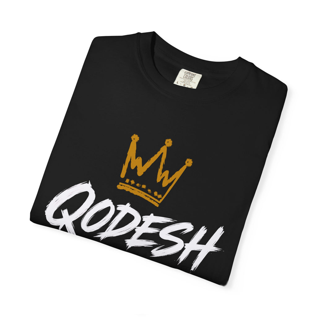 Qodesh Collective Crown T-Shirt — Graphic Logo Tee