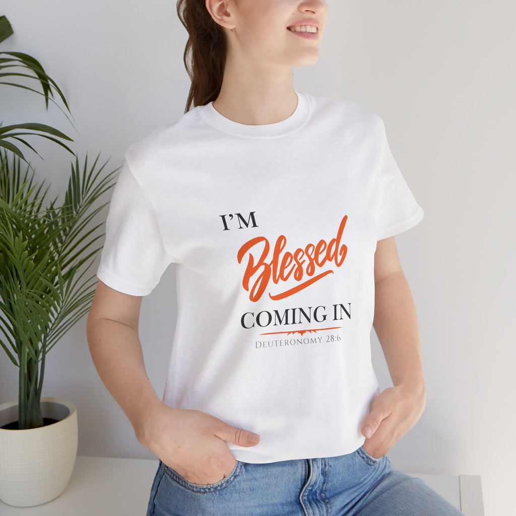 Blessed Tee — “I’m Blessed” Inspirational Short Sleeve Shirt